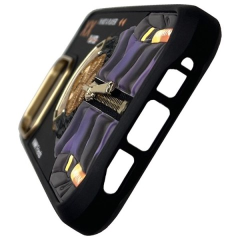 Nimmy etui iPhone 16 Pro 6.3" czarny/black Cool&Cute 2.0 Monkey