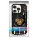 Nimmy etui iPhone 16 Pro 6.3" czarny/black Cool&Cute 2.0 Monkey