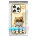 Nimmy etui iPhone 16 Pro 6.3" khaki Cool&Cute 2.0 Cat