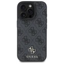 Guess GUHMP16LP4SM4MK iPhone 16 Pro 6.3" czarny/black hardcase 4G Small Classic MagSafe