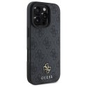 Guess GUHMP16LP4SM4MK iPhone 16 Pro 6.3" czarny/black hardcase 4G Small Classic MagSafe