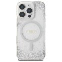 Guess GUHMP16LRGRGES iPhone 16 Pro 6.3" srebrny/silver hardcase Resin Gradient Glitter MagSafe