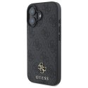 Guess GUHMP16SP4SM4MK iPhone 16 6.1" czarny/black hardcase 4G Small Classic MagSafe