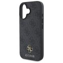 Guess GUHMP16SP4SM4MK iPhone 16 6.1" czarny/black hardcase 4G Small Classic MagSafe