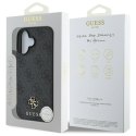 Guess GUHMP16SP4SM4MK iPhone 16 6.1" czarny/black hardcase 4G Small Classic MagSafe