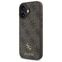 Guess GUHMP16SP4SM4MW iPhone 16 6.1" brązowy/brown hardcase 4G Small Classic MagSafe