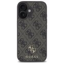 Guess GUHMP16SP4SM4MW iPhone 16 6.1" brązowy/brown hardcase 4G Small Classic MagSafe