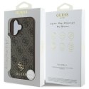 Guess GUHMP16SP4SM4MW iPhone 16 6.1" brązowy/brown hardcase 4G Small Classic MagSafe