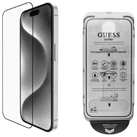 Guess GUTGP16XBOKGCIT iPhone 16 Pro Max 6.9" Screen Protector 2.5D Outline - ochrona wyświetlacza