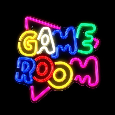 Neon PLEXI LED GAME ROOM multikolor NNE20 Neolia