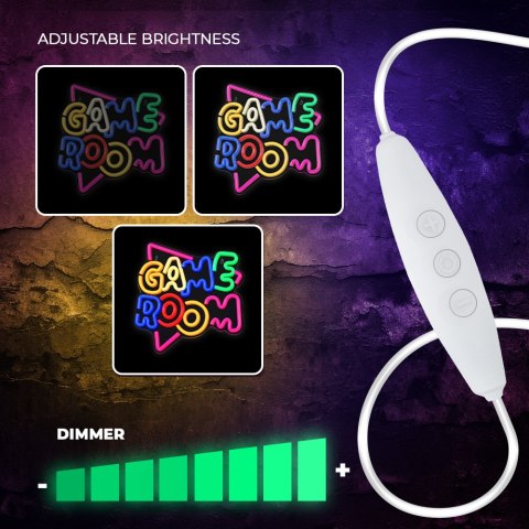 Neon PLEXI LED GAME ROOM multikolor NNE20 Neolia