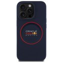 Red Bull RBHMP14L24SIILVR iPhone 14 Pro 6.1" hardcase granatowy/navy Silicone Red Ring MagSafe