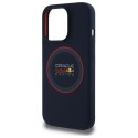 Red Bull RBHMP14L24SIILVR iPhone 14 Pro 6.1" hardcase granatowy/navy Silicone Red Ring MagSafe