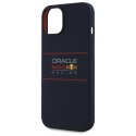 Red Bull RBHMP14S24SIHSRV iPhone 14 6.1" hardcase granatowy/navy Silicone Horizontal Logo MagSafe