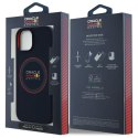 Red Bull RBHMP14S24SIILVR iPhone 14 6.1" hardcase granatowy/navy Silicone Red Ring MagSafe