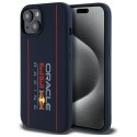 Red Bull RBHMP15S24SIOLRV iPhone 15 6.1" hardcase granatowy/navy Silicone Vertical Logo MagSafe