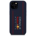 Red Bull RBHMP15S24SIOLRV iPhone 15 6.1" hardcase granatowy/navy Silicone Vertical Logo MagSafe