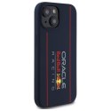 Red Bull RBHMP15S24SIOLRV iPhone 15 6.1" hardcase granatowy/navy Silicone Vertical Logo MagSafe