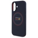 Red Bull RBHMP16M24SIILVR iPhone 16 Plus 6.7" hardcase granatowy/navy Silicone Red Ring MagSafe