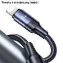 USAMS Kabel U71 USB-C na Lightning 3m 20W PD Fast Charge czarny/black SJ523USB01 (US-SJ523)