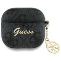 Guess GUA4G4GSMK AirPods 4 cover czarny/black 4G Charm Collection