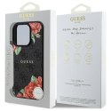 Guess GUHMP16XP4ROPEMCK iPhone 16 Pro Max 6.9" czarny/black hardcase 4G Flowers Print MagSafe