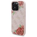 Guess GUHMP16XP4ROPEMCP iPhone 16 Pro Max 6.9" różowy/pink hardcase 4G Flowers Print MagSafe