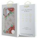 Guess GUHMP16SP4ROPEMCP iPhone 16 6.1" różowy/pink hardcase 4G Flowers Print MagSafe