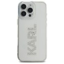 Karl Lagerfeld KLHCP16XHKLSTDCT iPhone 16 Pro Max 6.9" przezroczysty/transparent hardcase IML Rhinestones Logo