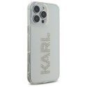 Karl Lagerfeld KLHCP16XHKLSTDCT iPhone 16 Pro Max 6.9" przezroczysty/transparent hardcase IML Rhinestones Logo