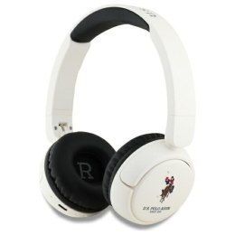 US Polo słuchawki nauszne Bluetooth USHPV6PUNH biały/white DH Color Logo