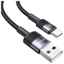 USAMS Kabel USB-A na USB-C 3A 1,2m Aluminum Alloy Data Cable SY Series SJ718USB01 (US-SJ718)