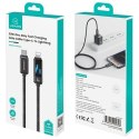 USAMS Kabel USB-C na Lightning 30W 1.2m Zinc Alloy Fast Charging Data Cable Meteor Series SJ743USB02 (US-SJ743)