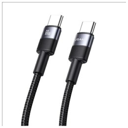 USAMS Kabel USB-C na USB-C 60W 1.2m Aluminum Alloy Data Cable SY Series SJ724USB01 (US-SJ724)