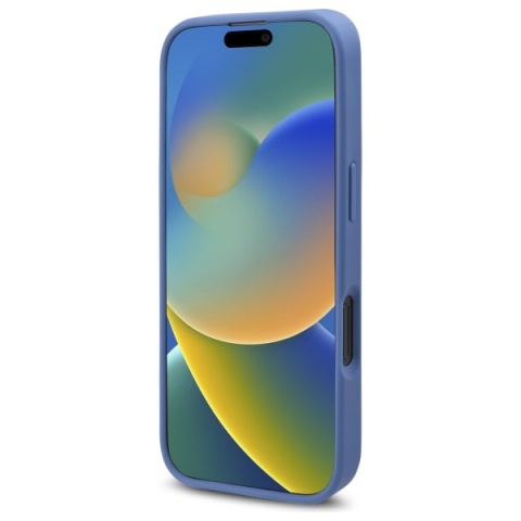 Guess GUHMP16XP4ROPEMCB iPhone 16 Pro Max 6.9" niebieski/blue hardcase 4G Flowers Print MagSafe