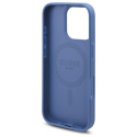 Guess GUHMP16XP4ROPEMCB iPhone 16 Pro Max 6.9" niebieski/blue hardcase 4G Flowers Print MagSafe