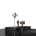 Devia selfie stick Bluetooth tripod ES083 czarny