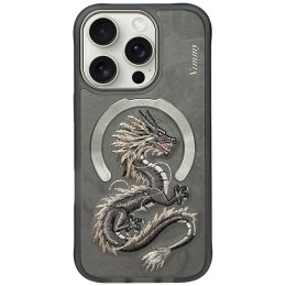 Etui Nimmy Dragon do iPhone 16 Pro Max szary