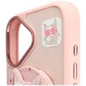 Etui Nimmy Glasses Cool Cat do iPhone 16 różowy