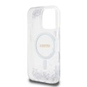 Guess GUHMP16XRGRGES iPhone 16 Pro Max 6.9" srebrny/silver hardcase Resin Gradient Glitter MagSafe