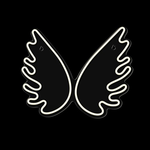 Neon PLEXI LED SKRZYDŁA białe FPNE09X Forever Light