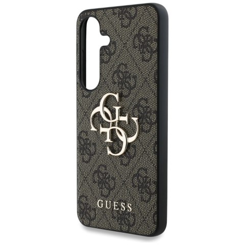 Etui Guess Big 4G Logo Classic Logo do Samsung Galaxy S25 Plus brązowy