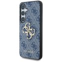 Etui Guess Big 4G Logo Classic Logo do Samsung Galaxy S25 niebieski