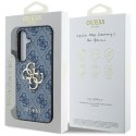 Etui Guess Big 4G Logo Classic Logo do Samsung Galaxy S25 niebieski