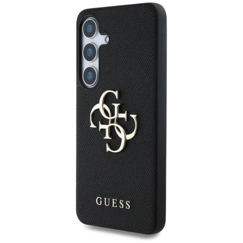 Etui Guess Grained Big 4G Logo Small Classic Logo do Samsung Galaxy S25 Plus czarny
