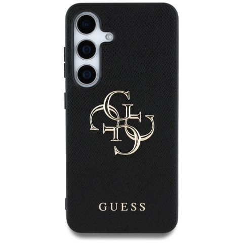 Etui Guess Grained Big 4G Logo Small Classic Logo do Samsung Galaxy S25 Plus czarny