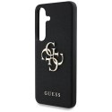 Etui Guess Grained Big 4G Logo Small Classic Logo do Samsung Galaxy S25 Plus czarny
