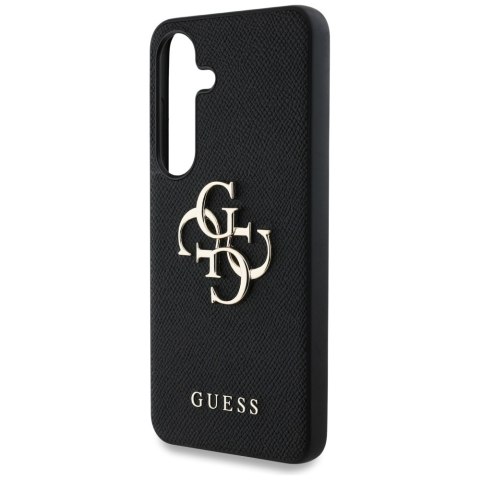 Etui Guess Grained Big 4G Logo Small Classic Logo do Samsung Galaxy S25 Plus czarny