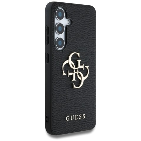 Etui Guess Grained Big 4G Logo Small Classic Logo do Samsung Galaxy S25 czarny