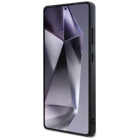 Etui Guess Grained Big 4G Logo Small Classic Logo do Samsung Galaxy S25 Ultra różowy